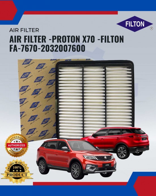 AIR FILTER PROTON X70 FILTON FA76702032007600 JCA AUTO SUPPLY